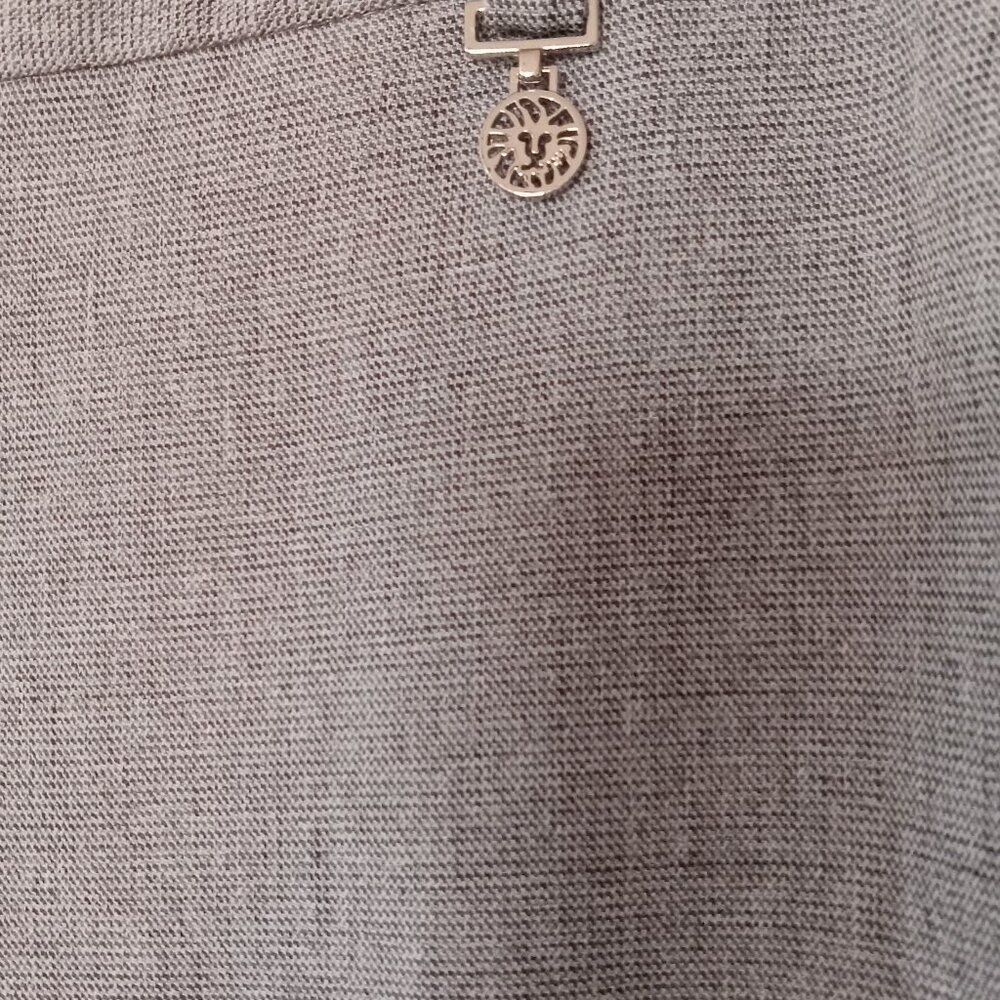 ANN KLEIN LIGHT GREY DRESS PANTS
